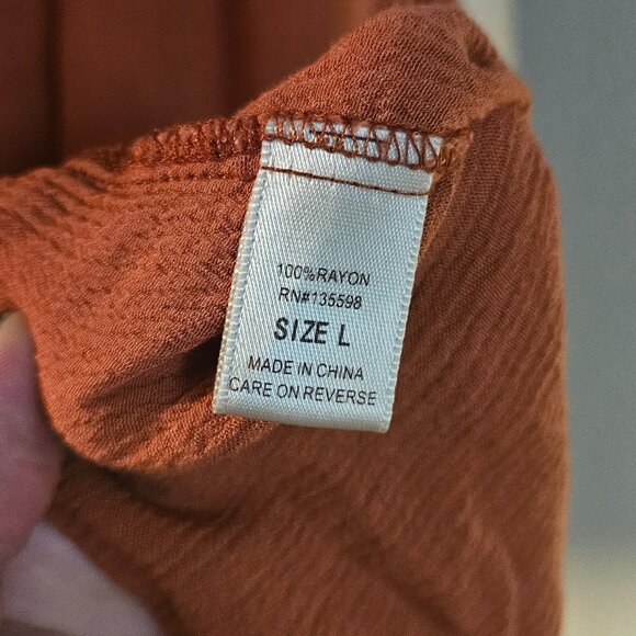 Hippie embroidered top blouse - Picture 4 of 8